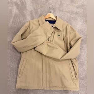 Lacoste Men's Beige Lightweight Jacket